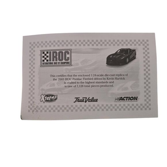 Action Kevin Harvick #11 True Value 2003 IROC firebird xtreme total production 7 - Picture 12 of 12